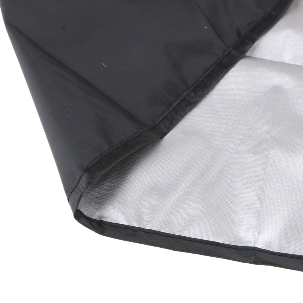 Maxbell 2 Pairs Foldable Car Oblique Side Sun Shield Windshield Protector Curtains
