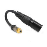 Maxbell Professional Audio Link Cable XLR Male to RCA Female