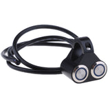 Maxbell Black 12V 7/8" Motorcycle Handlebar Dual Button Controls Head Light Brake On Off Switch