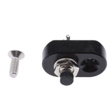 Maxbell Mini CNC Handlebar Horn/Kill Turn SIgnal Switch Button 12V for Yamaha Black