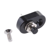 Maxbell Mini CNC Handlebar Horn/Kill Turn SIgnal Switch Button 12V for Yamaha Black