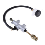 Maxbell 1 Set Rear Hydraulic Brake Master Cylinder Pump Fluid Reservoir for ATV