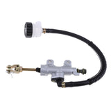 Maxbell 1 Set Rear Hydraulic Brake Master Cylinder Pump Fluid Reservoir for ATV