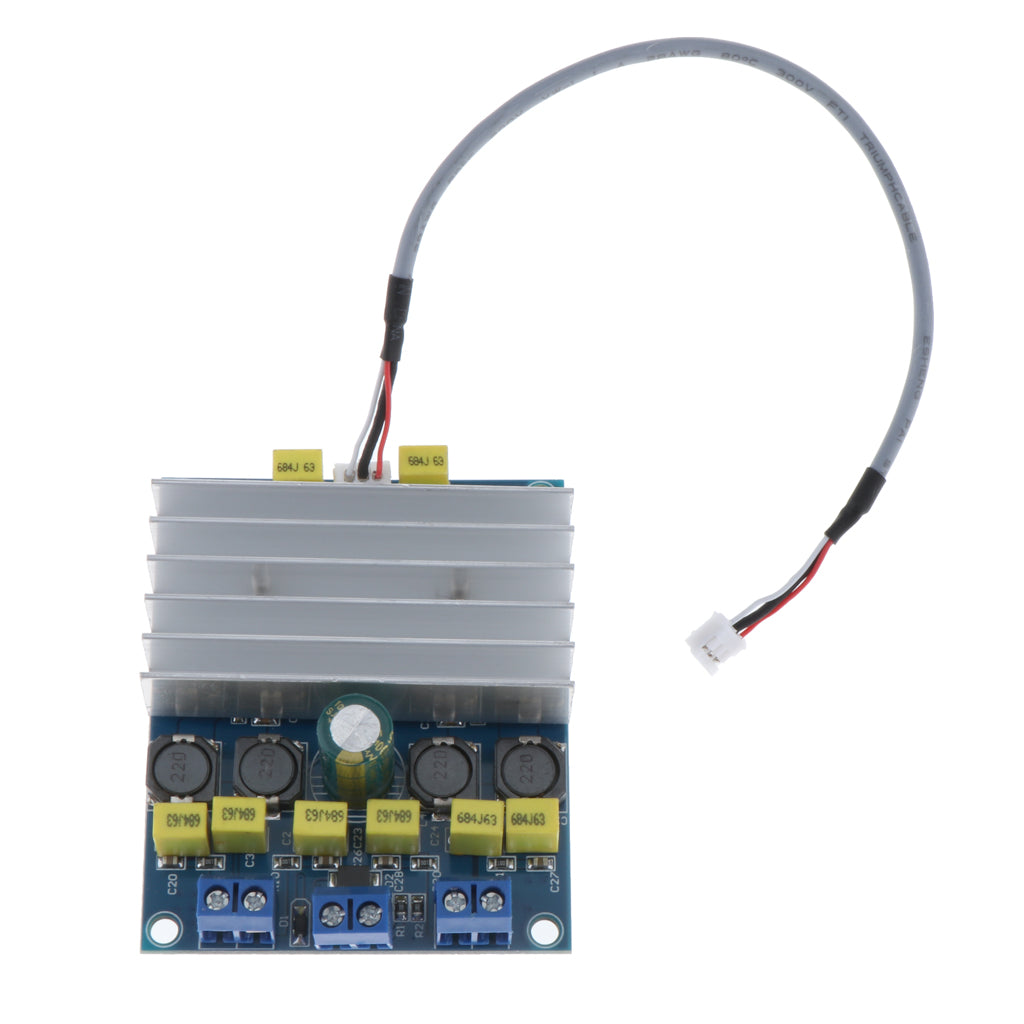 Maxbell 2 x 50W/100w TDA7492 D Class High-Power Digital Amplifier Board AMP Board+ Radiator