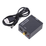 Maxbell Digital Coaxial Toslink to Analog (L/R) Audio Converter+5V USB DC Power Supply