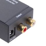 Maxbell Digital Coaxial Toslink to Analog (L/R) Audio Converter+5V USB DC Power Supply