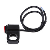 Maxbell 12V 16A Motorcycle 7/8" Handlebar Grip Light Switch Aluminum Waterproof