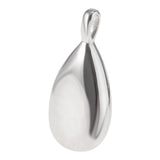 Maxbell Silver Metal Waterproof Teardrop Pendant Cremation Jewelry For Ashes Pet Dog Cat