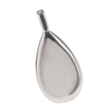 Maxbell Silver Metal Waterproof Teardrop Pendant Cremation Jewelry For Ashes Pet Dog Cat