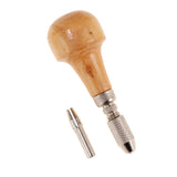 Maxbell Jewelers Pin Vise Vice Wooden Handle Twisting Wire Wrapping Collet Watches