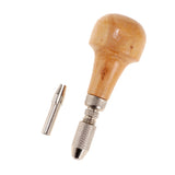 Maxbell Jewelers Pin Vise Vice Wooden Handle Twisting Wire Wrapping Collet Watches