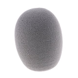 Maxbell Durable Foam Mic Shield Windscreen Cover for Microphone Accessory Gray