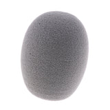 Maxbell Durable Foam Mic Shield Windscreen Cover for Microphone Accessory Gray