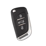 Maxbell 3BTN Flip Remote Key Shell For Citroen C2 C4 Peugeot 306 407 408