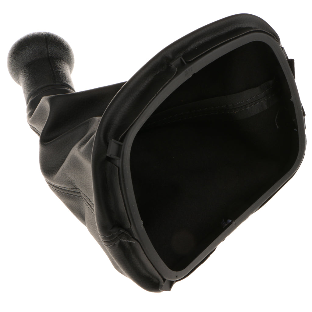 Maxbell Car PU Leather Gear Shift Boot Gaiter Cover Sleeve for VW Passat B5 1996-05