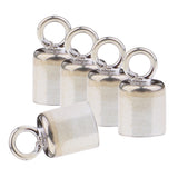 Maxbell 5 Pieces 925 Sterling Silver Necklace Cord End Tip Caps  Fits 3mm for Kumihimo & Leather Jewellery Cord Wire