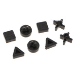 Maxbell For Sony PS4 Pro Console Bottom Feet Pad Set of 8 Back Sticker Kit Repair Part