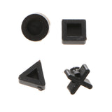 Maxbell For Sony PS4 Pro Console Bottom Feet Pad Set of 8 Back Sticker Kit Repair Part