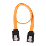 Maxbell Straight SATA Cable High Speed Data Hard Disk Cord with Locking Latch