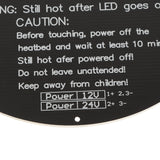 Maxbell Aluminium Heated PCB Bed 12V 24V Heatbed Plat 220*220*3mm for 3D Printer