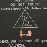 Maxbell Aluminium Heated PCB Bed 12V 24V Heatbed Plat 220*220*3mm for 3D Printer