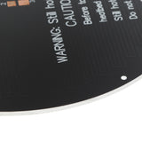 Maxbell Aluminium Heated PCB Bed 12V 24V Heatbed Plat 220*220*3mm for 3D Printer