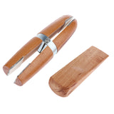 Maxbell Wood Wooden Ring Clamp with Wedge Jewelers Hand Repair Jewelry Making Tool