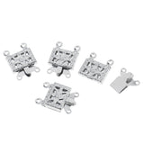 Maxbell 10 Pcs Copper Pendant Pinch Bails Connector Clasps Jewelry DIY Findings