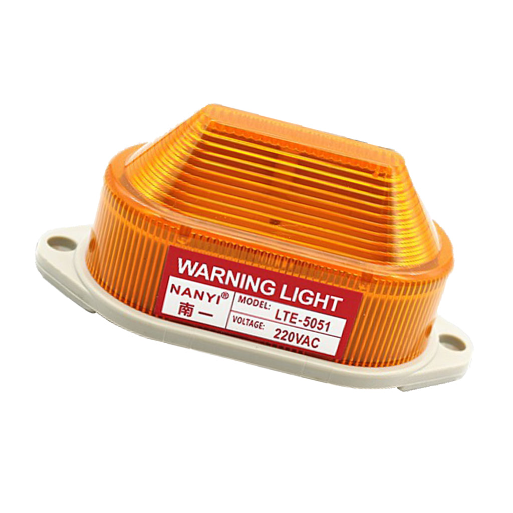 Maxbell Warning Strobe Beacon Alarm Light Signal Tower Lamp Water Proof AC220V LED - Easy to Install