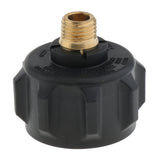 Maxbell QCC1 Acme Nut Propane Gas Fitting Adapter with 1/4 Inch Male Pipe Thread