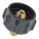 Maxbell QCC1 Acme Nut Propane Gas Fitting Adapter with 1/4 Inch Male Pipe Thread