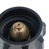 Maxbell QCC1 Acme Nut Propane Gas Fitting Adapter with 1/4 Inch Male Pipe Thread