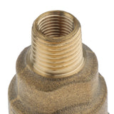 Maxbell QCC1 Propane Gas Fitting Adapter with 1/4 Inch Male Pipe Thread Solid Brass Construction