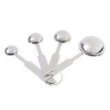 Maxbell 4pcs Stainless Steel Measuring Spoons Teaspoon Tablespoon Kitchen Tools 1/4 tsp, 1/2 tsp, 1 tsp, 1 Tbsp