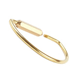 Maxbell Brass D Shape Key Ring Split Chain Rings Key Holder Loop Craft, 65 X 45mm securely closed and strong fastening