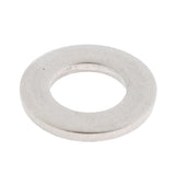 Maxbell M6 Stainless Steel Flat Washers Insulation Gaskets Metal Pads Set of 50 Pieces