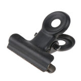 Maxbell 20pcs 31mm Metal Bulldog Clips Letter Binder Grip Clips Supplies Flexible and Reusable