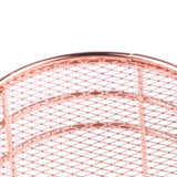 Maxbell Elegant Rose Gold Wire Mesh Pen Pot Pencil Holder / Metal Makeup Brush Holder / Multifunctional