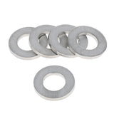 Maxbell 5 Pieces M10 Titanium Alloy Flat Washer Gasket, Plain Washer for Screws Bolt