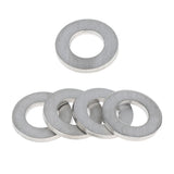 Maxbell 5 Pieces M10 Titanium Alloy Flat Washer Gasket, Plain Washer for Screws Bolt