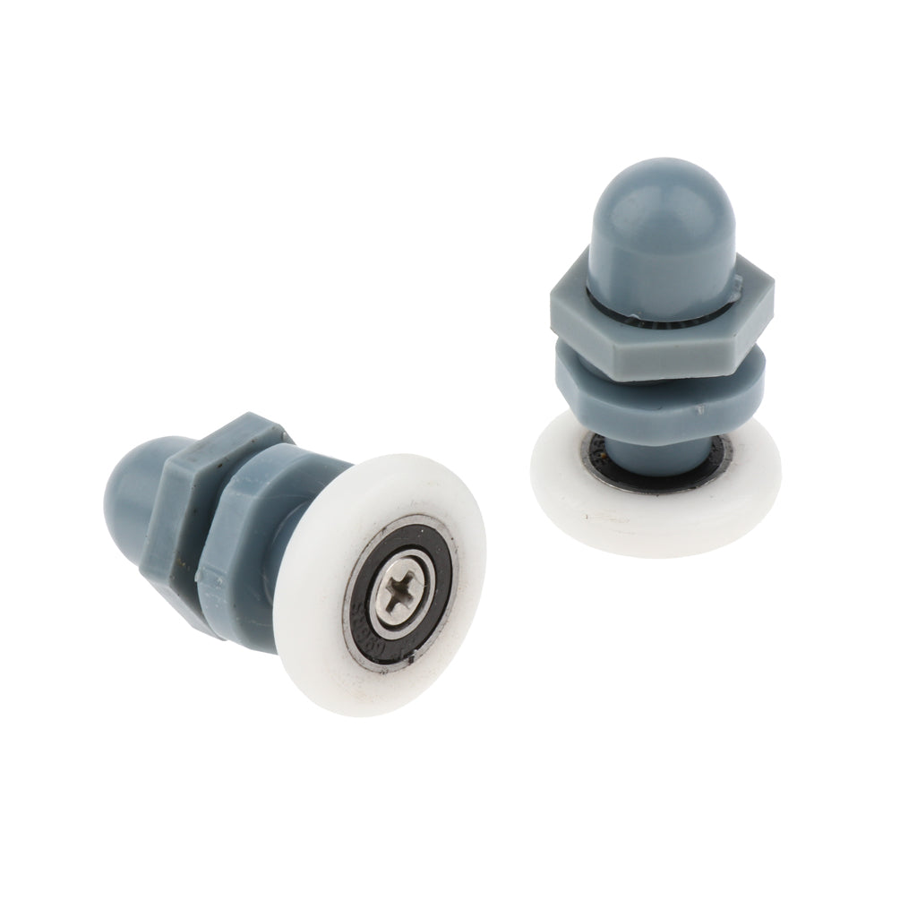 Maxbell Set of 10pcs Single Sliding Shower Door Enclosures Rollers Runner Wheels 25mm