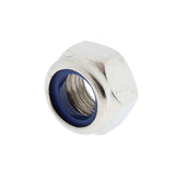 Maxbell Stainless Steel Nylon Insert Locknut 50-Pack Hexagon Lock Nut M20