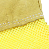 Maxbell Long Sleeves Beekeeping Gloves - Leather and Breathability Mesh Comfortable