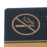 Maxbell Acrylic No Smoking Sign, No Smoking Sticker, Warning Sign for Bar, Restaurant, Cafe, School etc. / Durable