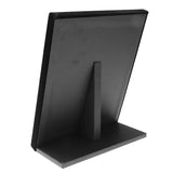 Maxbell 100-Hole Velvet Rings Earrings Stand Tray L-type Plastic Display Rack
