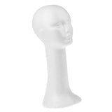 Maxbell Head Mannequin Female Foam Long Neck Head Model Lightweight High Quality