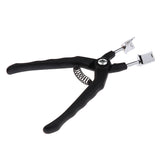 Maxbell Heavy Duty Automotive Relay Fuse Installation Remover Pliers Car Puller Straight Jaws Black Color - Spring loaded