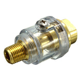 Maxbell 1/4'' Pneumatic Air Quick Connector Coupler Adapter Threaded Coupler Plumbing Fitting 12mm