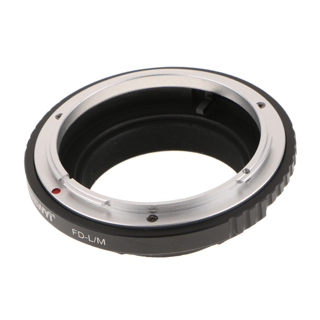 Maxbell FD-LM Mount Adapter for Canon FD Lens to Leica M L/M M9 M8 M7 M6 M5 Camera Works with TECHART Auto Focus LM-EA 7