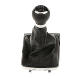 Maxbell 6 Speed Car Gear Shift Knob Gaitor Boot with Cover for VW Passat B6 2006-11